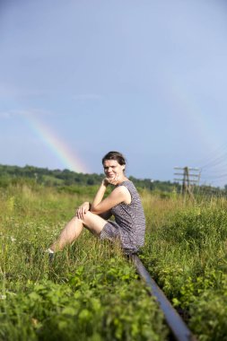 Jutunheimen Milli Parkı. Bergen Fiyortları ve Ormanı. Bergen, Norveç - 11.09.2018