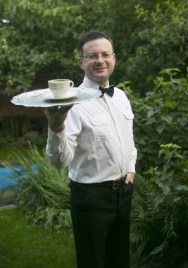 garson personel servis yemek