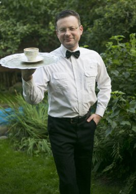 garson personel servis yemek