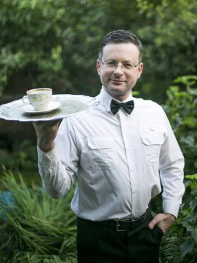 garson personel servis yemek