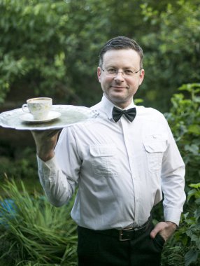 garson personel servis yemek