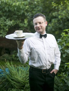 garson personel servis yemek