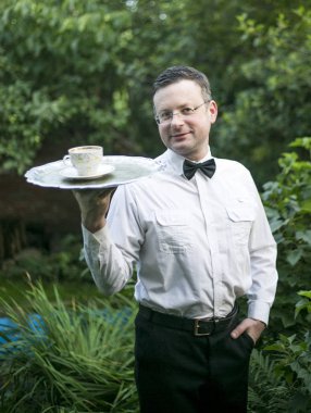 garson personel servis yemek