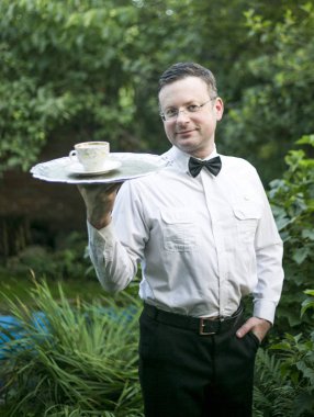 garson personel servis yemek