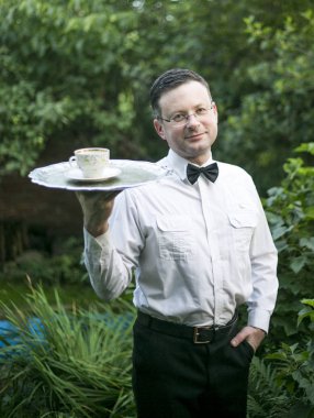 garson personel servis yemek