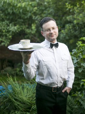 garson personel servis yemek