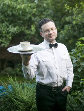 garson personel servis yemek