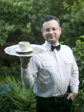 garson personel servis yemek