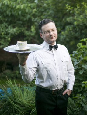 garson personel servis yemek