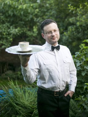 garson personel servis yemek