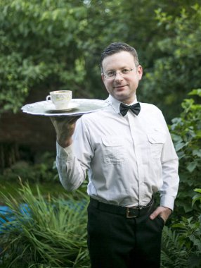 garson personel servis yemek