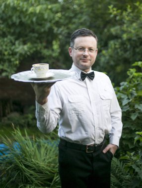 garson personel servis yemek