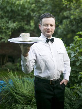 garson personel servis yemek