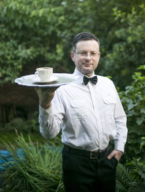 garson personel servis yemek