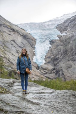 Jutunheimen Milli Parkı. Bergen Fiyortları ve Ormanı. Bergen, Norveç - 11.09.2018
