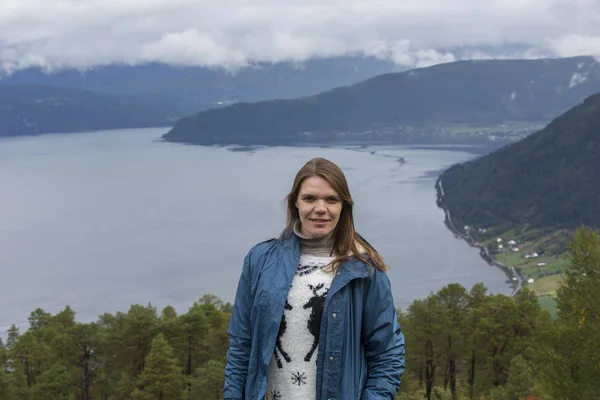 Parque Nacional Jutunheimen Bergen Fjords Forest Bergen Noruega 2018 — Fotografia de Stock