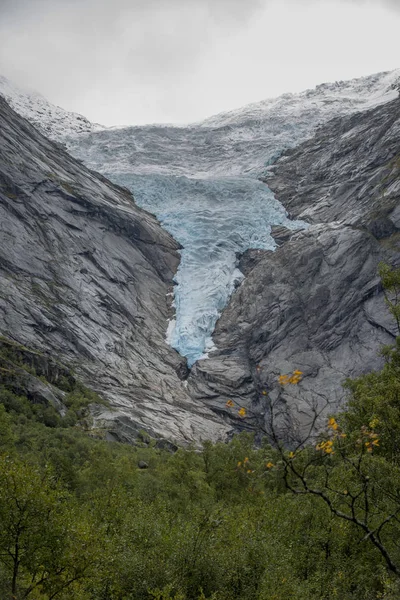 Parque Nacional Jutunheimen Bergen Fjords Forest Bergen Noruega 2018 — Fotografia de Stock