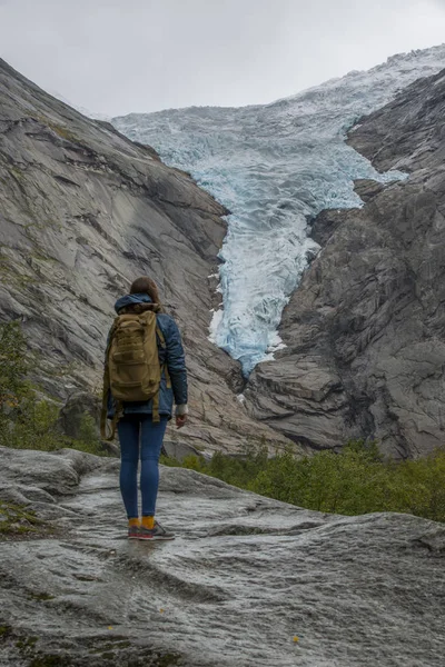 Jutunheimen Nemzeti Parkba Bergen Fjords Forest Bergen Norvégia 2018 — Stock Fotó