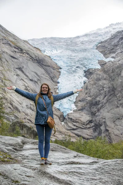 Jutunheimen Milli Parkı. Bergen Fiyortları ve Ormanı. Bergen, Norveç - 11.09.2018
