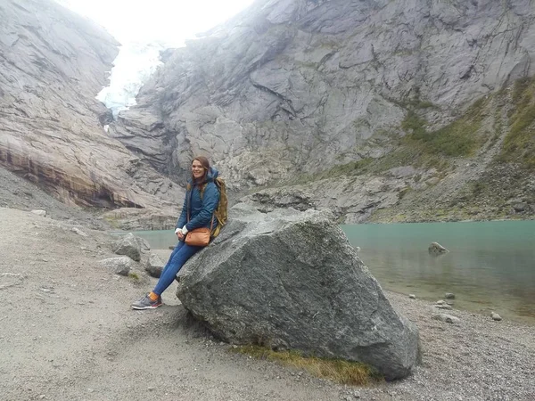 Jutunheimen Milli Parkı. Bergen Fiyortları ve Ormanı. Bergen, Norveç - 11.09.2018