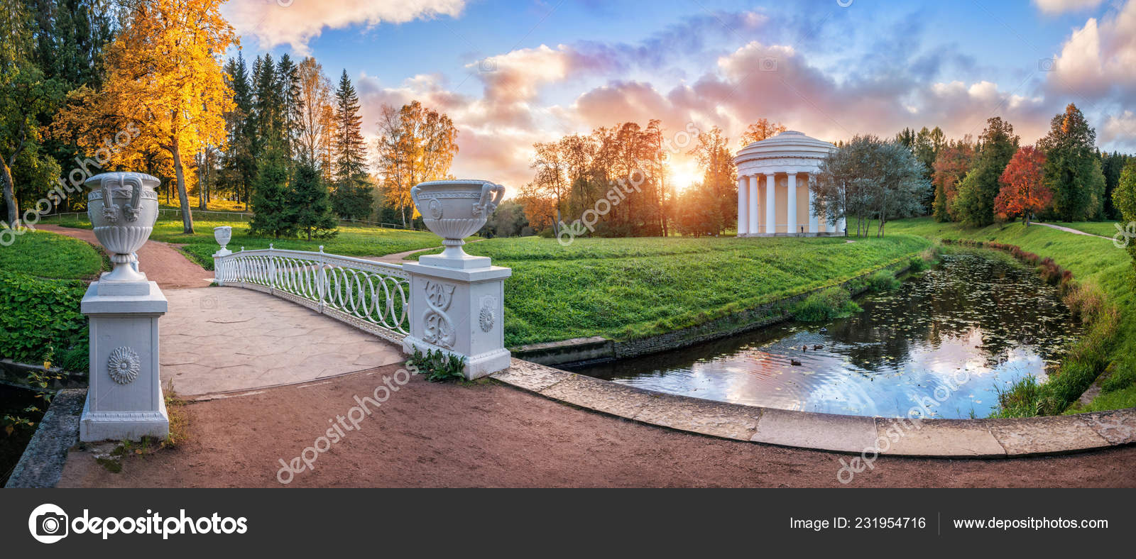 Павловск Осень Фото Парка