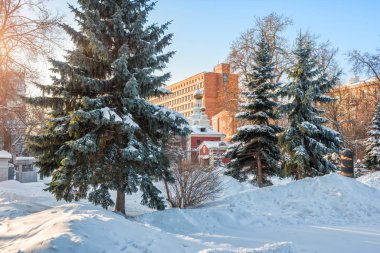 Kederli Kilisesi Nijniy Novgorod görünümünü