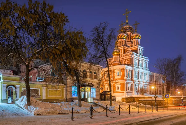 Christmas Church in Nizhny Novgorod — Stock Photo, Image