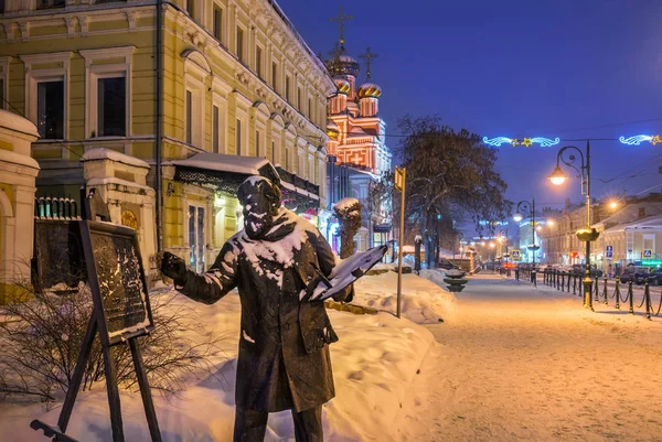 Soch umělce v Nižnij Novgorod — Stock fotografie