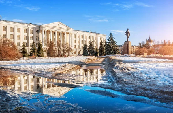 Universidad Estatal de Pskov — Foto de Stock
