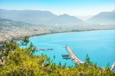  Türkiye'de bir Körfez Akdeniz'de deniz feneri