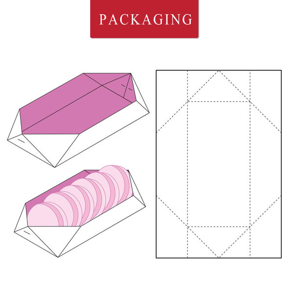 Packaging for street food.Thailand traditional  concept.