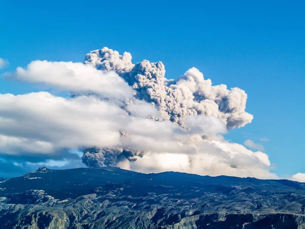 Eyjafjallajokull volkanı, İzlanda Stok Fotoğraf