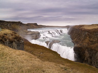 cascada de Gullfoss, Islandia