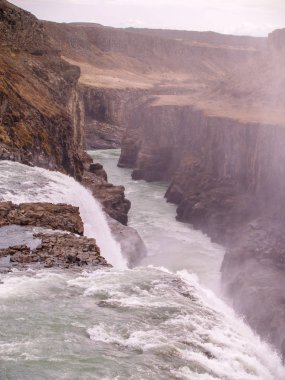 cascada de Gullfoss, Islandia