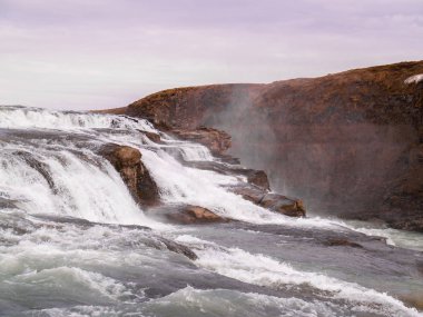 cascada de Gullfoss, Islandia