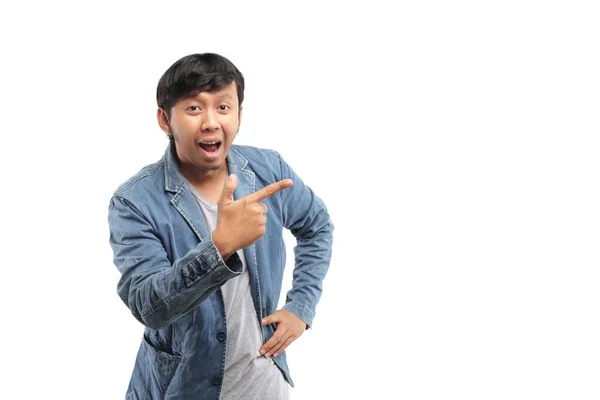 Joven Indonesio Gestos —  Fotos de Stock