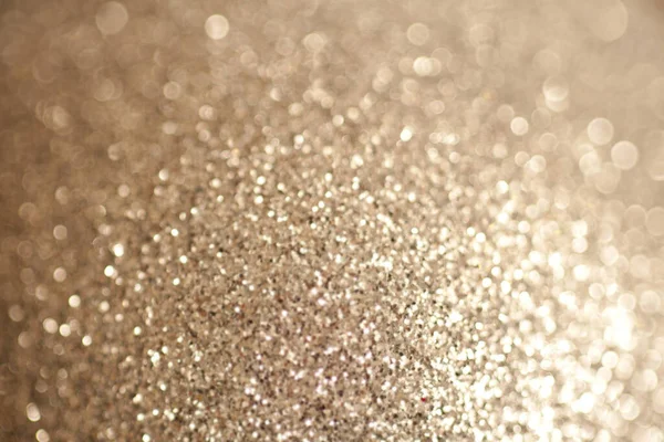 Luci Sfocate Glod Sfondo Glitter — Foto Stock