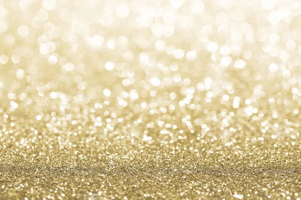 Blurred Gloden Background Glitter Lights — Stock Photo, Image