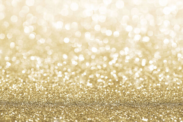 blurred gloden background glitter lights