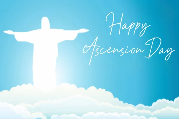 Día Ascensión Jesús 2020 Fondo Borroso — Foto de Stock