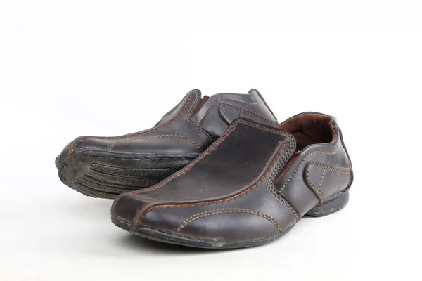 Scarpe Formali Isolate Scarpe Formali Uomo — Foto Stock