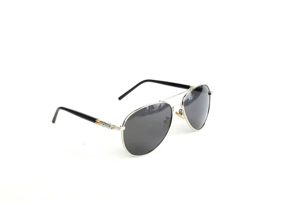 Sonnenbrille Mann Vintage Stil Auf Weißem Hintergrund — Stockfoto