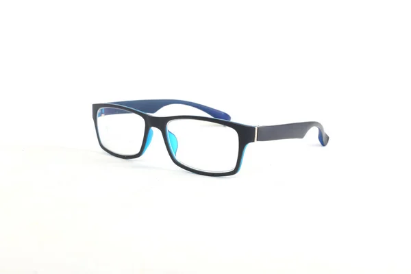 Beyaz Arkaplanda Gözlük Çerçeve Biçimi Izole — Stok fotoğraf