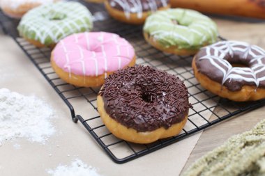 Çikolatalı çörek. Çikolatalı çörek.