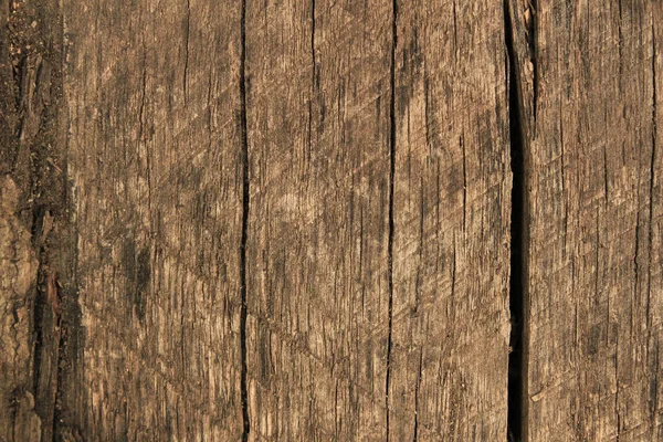 ひびの入ったと古い木材のテクスチャと自然のパターン — ストック写真