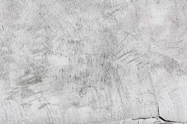Plâtre Texturé Abstrait Blanc Gris Dissemblable Sur Mur — Photo