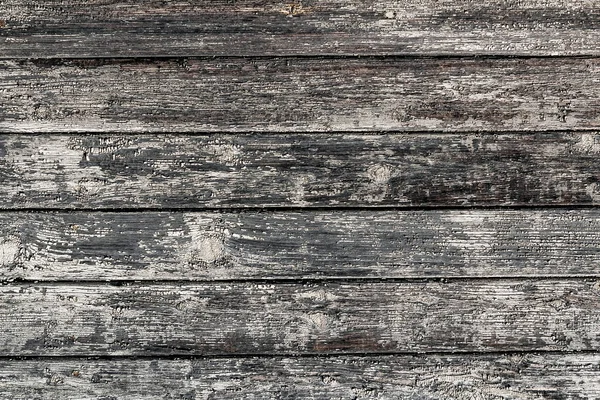 ノットとひび割れや剥離ペイントでヴィンテージの木製の背景テクスチャ — ストック写真