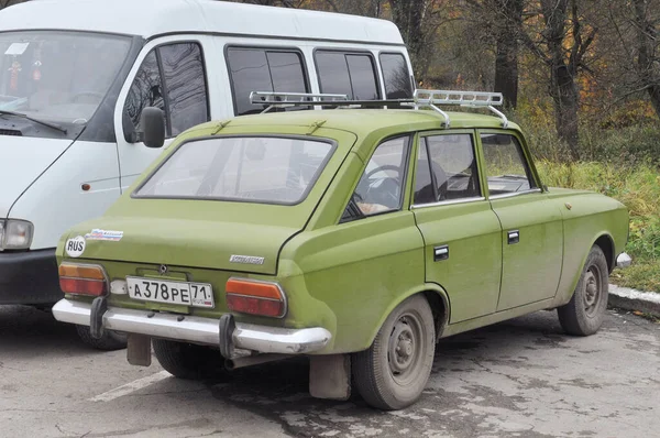 Tula Russie Octobre 2009 Ancienne Voiture Soviétique Izh 21251 Combi — Photo