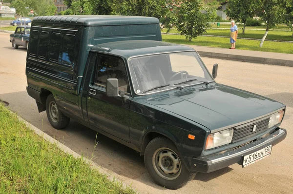 Volokolamsk Région Moscou Russie Juin 2010 Camion Russe Faible Tonnage — Photo