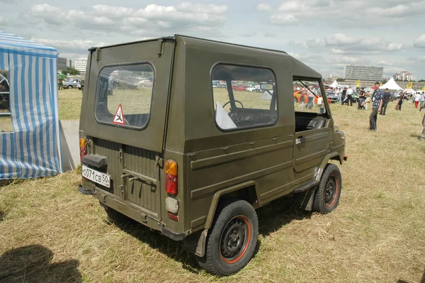 Moskva Rusko Července 2005 Staré Sovětské Auto Luaz 969 Volyn — Stock fotografie